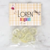 Loren Crafts 8li Sarı Düğme - 3067