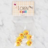 Loren Crafts 8 li Sarı Düğme - 662