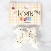 Loren Crafts Beyaz 8li Düğme - 3033