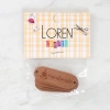 Loren Crafts Handmade Leather Patch 5 Pieces - 1594