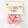 Loren Crafts Pembe 8li Düğme - 3073