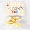 Loren Crafts Sarı 8li Düğme - 3027