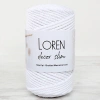 Loren Decor Slim 3 Büküm Makrome İpi Beyaz - L001