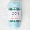 Loren Macrame Baby Blue Hand Knitting Yarn - RM 0221 - 34354