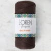 Loren Macrame Brown Hand Knitting Yarn - RM 0210 - 34338