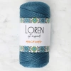 Loren Macrame Petrol Blue Hand Knitting Yarn - RM 0238 - 34356