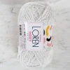 Loren Mery Gray Hand Knitting Yarn - M407 - 34314