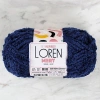 Loren Mery Petrol Blue Hand Knitting Yarn - M417 - 34322