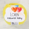 Loren Natural Baby Sarı El Örgü İpi - R086 - 33942