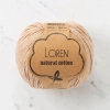 Loren Natural Cotton Beige Hand Knitting Yarn - R084 - 33922
