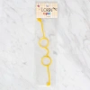 Loren Plastik Amigurumi Gözlük Sarı