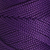 Loren Polyester Soft Macrame Dark Purple Hand Knitting Yarn - LM037 - 34442