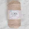 Loren Polyester Soft Macrame Stone Color Hand Knitting Yarn - LM005 - 34428