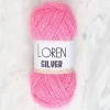 Loren Silver Baby Pink Knitting Yarn - RS0014 - 34075