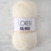 LOREN SILVER WHITE KNITTING YARN - RS0064 - 34070