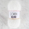 Loren Silver Ecru Hand Knitting Yarn - RS-ECRU - 34069