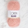 Loren Silver Powder Pink Hand Knitting Yarn - RS0040 - 34079