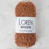 Loren Wash Kahverengi El Örgü İpi - R144 - 34035
