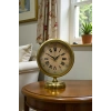 Majestic Time Antiqued 25 x 20 cm Metal Table Clock