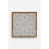 Mandala Ahşap Çerçeveli Tablo 42 x 42