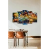 Manzara 5 Parçalı Mdf Tablo 60 x 100