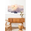 Manzara 5 Parçalı Mdf Tablo 60 x 100