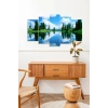 Manzara Doğa 5 Parçalı Mdf Tablo 60 x 100