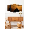 Manzara Gece 5 Parçalı Mdf Tablo 60 x 100