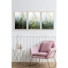 Manzara Üçlü Ahşap Çerçeveli Tablo 23 x 30