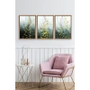 Manzara Üçlü Ahşap Çerçeveli Tablo 30 x 42