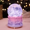 Masalsı Unicorn Figürlü Orta Boy Kar Küresi