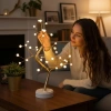Desktop Beaded Rechargeable Tree Lamp – 3-Tier Touch Light, Decorative LED Desktop Ambient Lighting (5365)