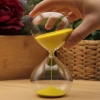 Desktop Glass Hourglass – Aesthetic Design, Decorative Time Measuring Device (5365)