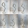 Desktop Fairy Tree LED Lamp – Daylight Color, 3-Level Light Adjustable, Rechargeable Decorative Ambient Lighting (5365)