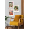 Matisse Üçlü Ahşap Çerçeveli Tablo 23 x 30