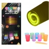 Mega Glow Bardak Seti 8 Adet 8.5 X 10.5 Cm Parti Için