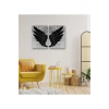Melek Kanatları Ahşap Dekoratif Tablo 70 x 52