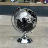 Metal Ayaklı Siyah Dünya Küresi