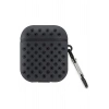 Durukar®  Airpods 2 (2.nesil) Spor Delikli Kılıf - Siyah-Siyah