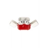 Mey İthalat®  Airpods 3 (3.nesil) Basmalı Kılıf - Kırmızı-Beyaz