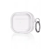 Durukar®  Airpods Pro 2 (2.nesil) Shiny Şeffaf Kılıf - Beyaz