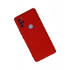 Durukar®  General Mobile GM 21 Pro Kılıf Nano içi Kadife Silikon - Kırmızı