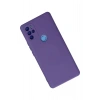 Durukar®  General Mobile GM 21 Pro Kılıf Nano içi Kadife Silikon - Mor