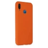 Mey İthalat®  Huawei P20 Lite Kılıf Nano içi Kadife Silikon - Turuncu