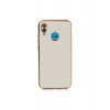 Durukar®  Huawei P20 Lite Kılıf Volet Silikon - Beyaz