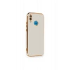 Durukar®  Huawei P20 Lite Kılıf Volet Silikon - Beyaz