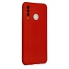 Mey İthalat®  Huawei P30 Lite Kılıf Nano içi Kadife Silikon - Kırmızı