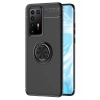 Durukar®  Huawei P40 Pro Kılıf Range Yüzüklü Silikon - Siyah