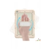 Durukar®  iPad 5 Air 9.7 Kılıf Strap New Tablet Kapak - Pembe