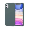 Mey İthalat®  iPhone 11 Kılıf First Silikon - Koyu Yeşil
